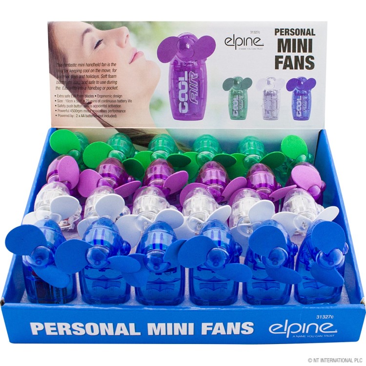  Mini Fan (24pcs in CDU) 2 AA Batts - not Inc