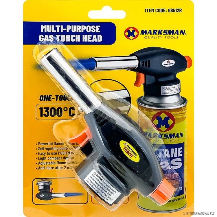 Multi Purpose Butane Gas Torch Head