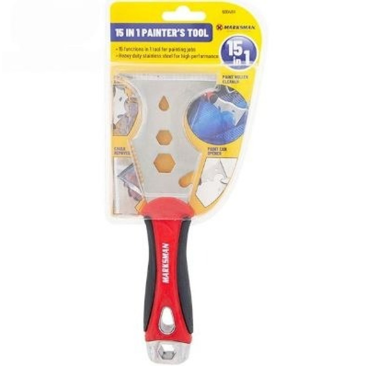 Marksman 15-In-1 Putty Knife Painter's Tool