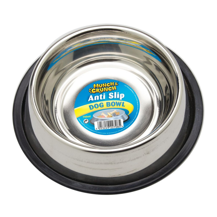 Munch & Crunch Anti-Skid Dog Bowl 700ml