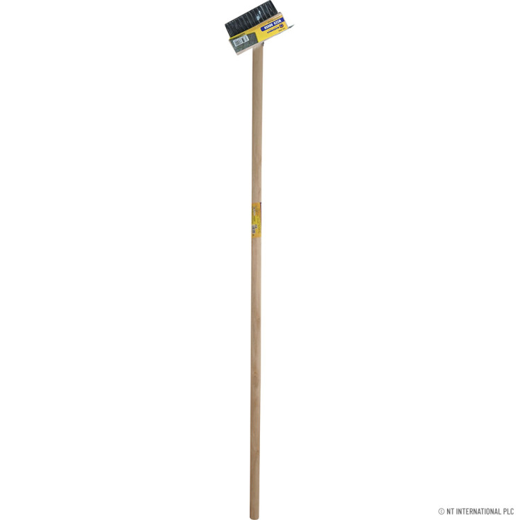  Patio Weed Brush with Scraper 3 x 13 Row