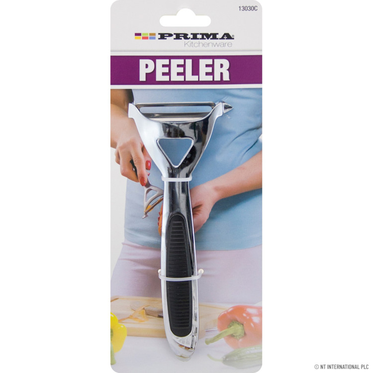 Prima Peeler - Alloy Chrome On Card