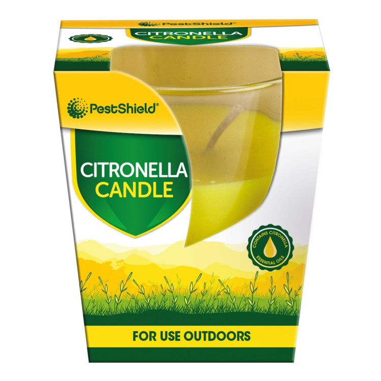 PestShield Citronella Glass Candle
