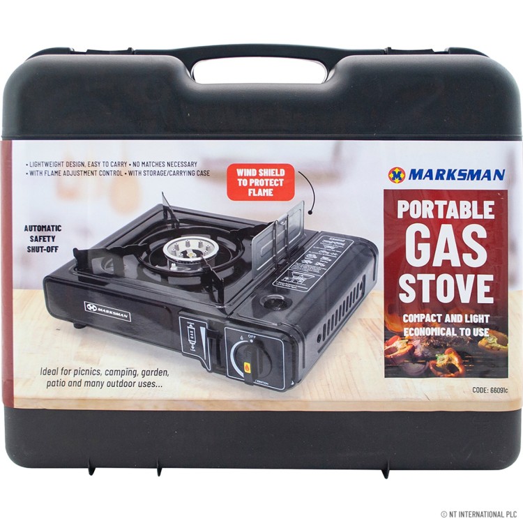  Portable Camping Gas Stove - Auto Shut Off