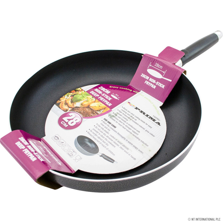 Prima  28cm Non Stick Fry Pan - Stone Vein