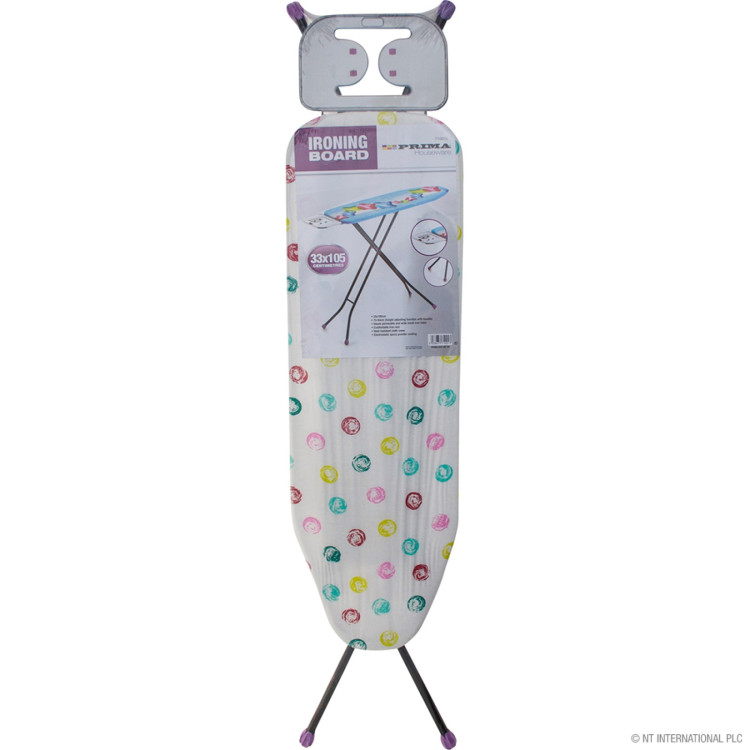 Prima  Ironing Board 33cm x 105cm - Smart