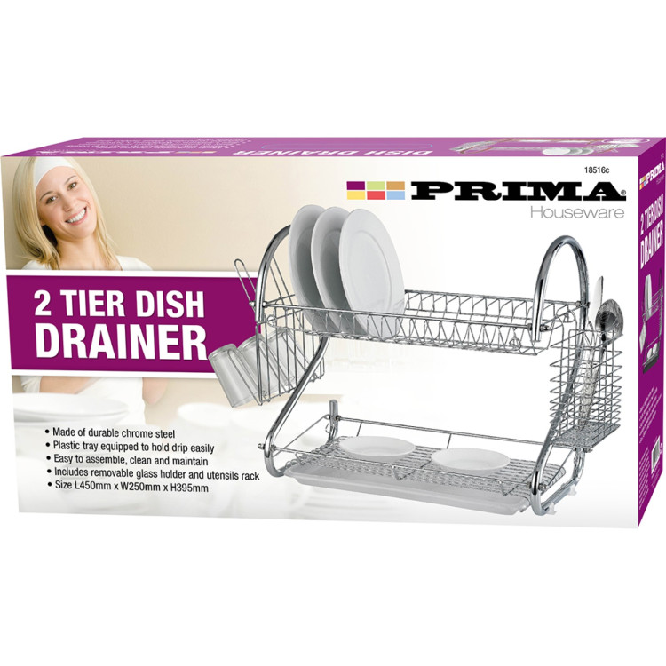 Prima 2 Tier Dish Drainer