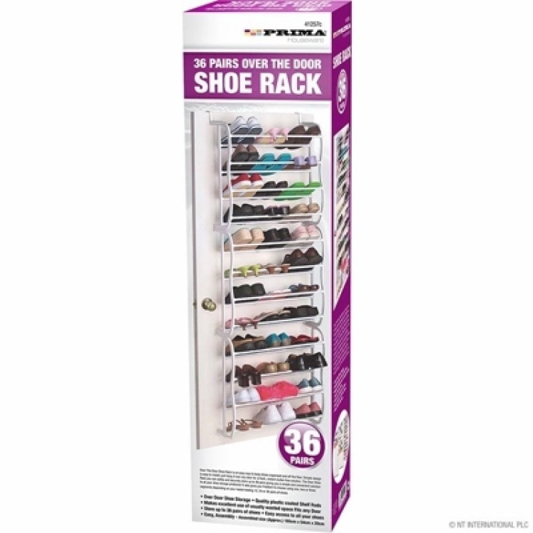 Prima 36Pair Over The Door Shoe Rack