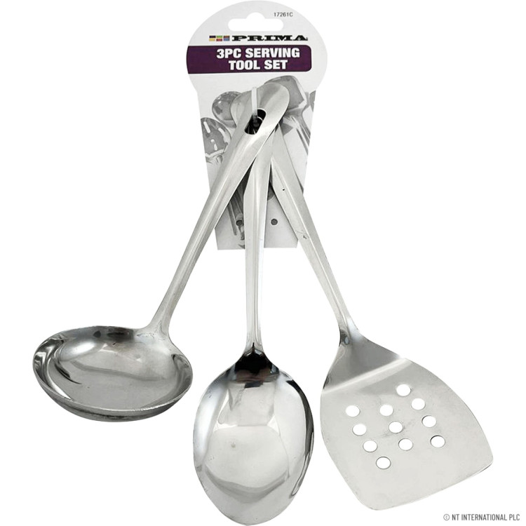 Prima 3pc S/S Kitchen Tool Set - On Card