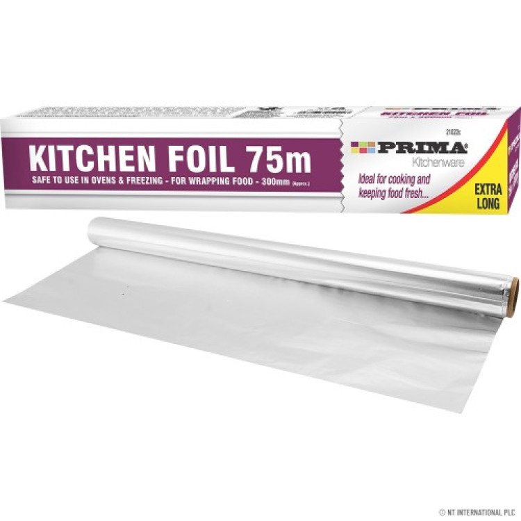 Prima Aluminium Kitchen Foil 75m x 300mm