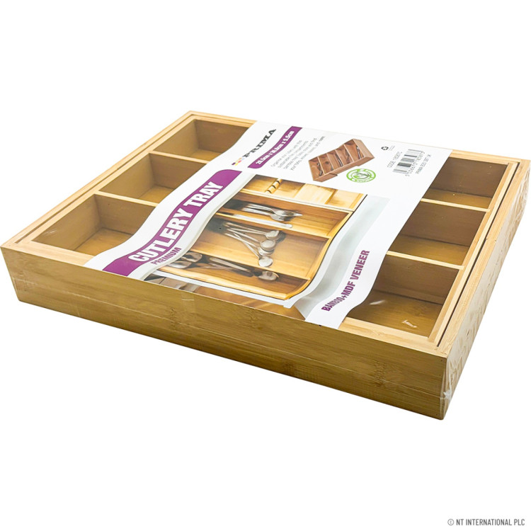 Prima Bamboo Cutlery Tray 28.5*36.8*5.5