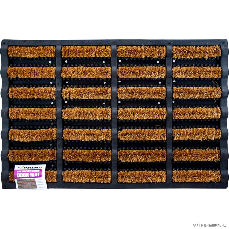 Prima Coir Wire Mat With Rubber 40 x 60 cm