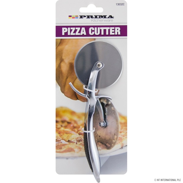 Prima Pizza Cutter - Alloy Chrome On Card