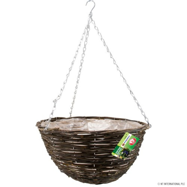 Rattan Hanging Basket 12