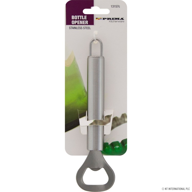 Prima  S/S Bottle Opener On Card