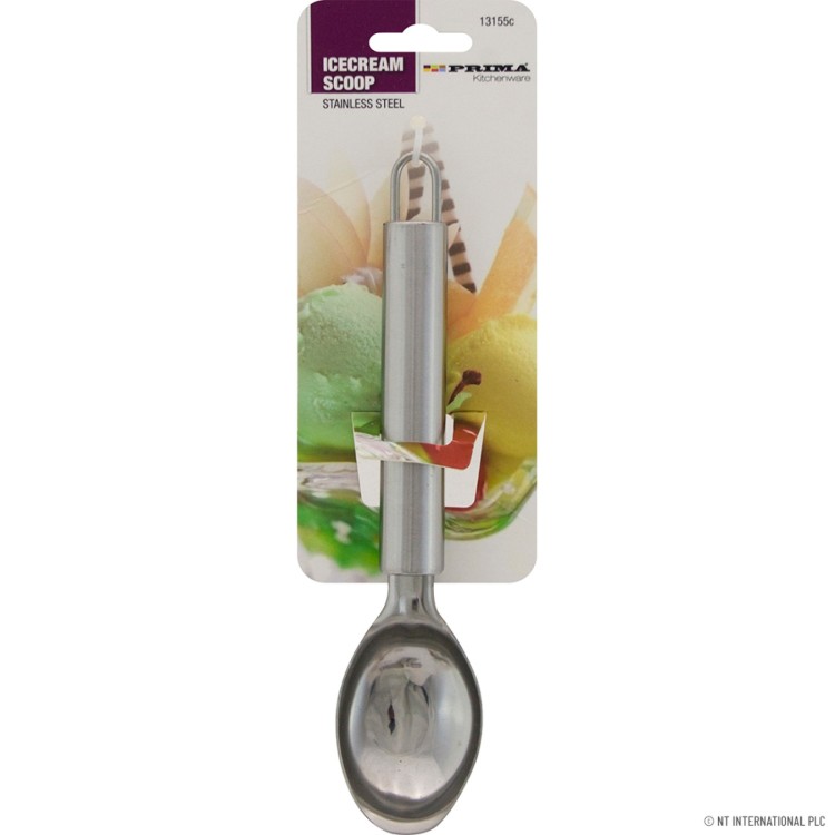 Prima  S/S Ice Cream Scoop On Card