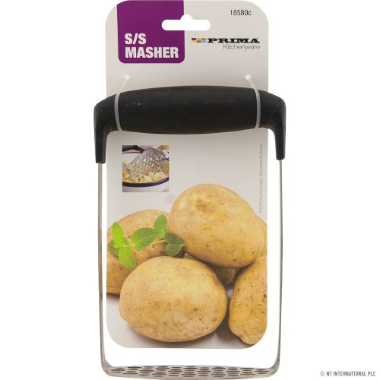 Stainless Steel Masher With Tpr Soft Handle