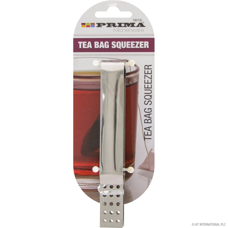 Prima S/S Tea Bag Squeezer on Card