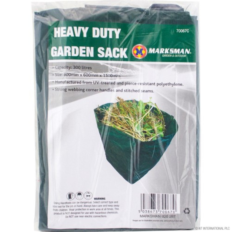 300L Heavy Duty Garden Sack 60 x 60 x 110cm