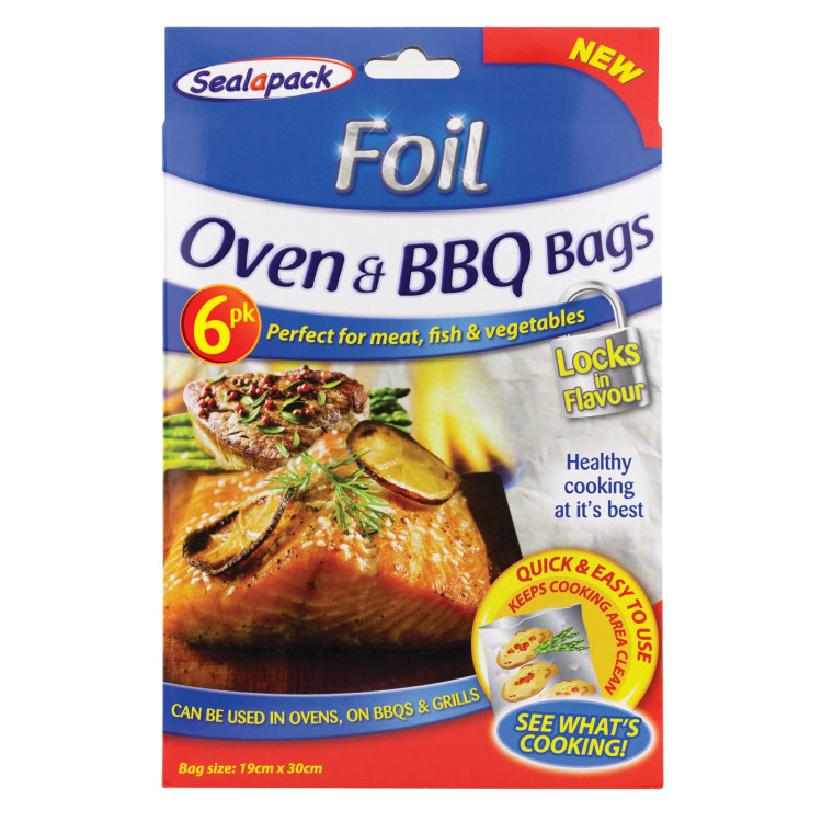 Seal-A-Pack Oven And Bbq Bag 6Pk