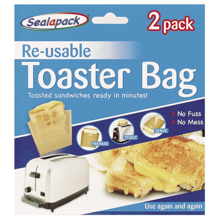 Seal-A-Pack Sealapack Toaster Bags 2Pk