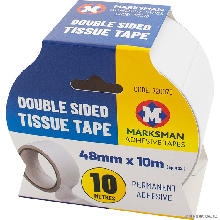 Double Sided Tissue Tape - 48mm x 10m