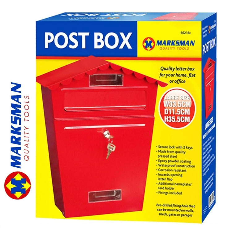 Small Red Post Box