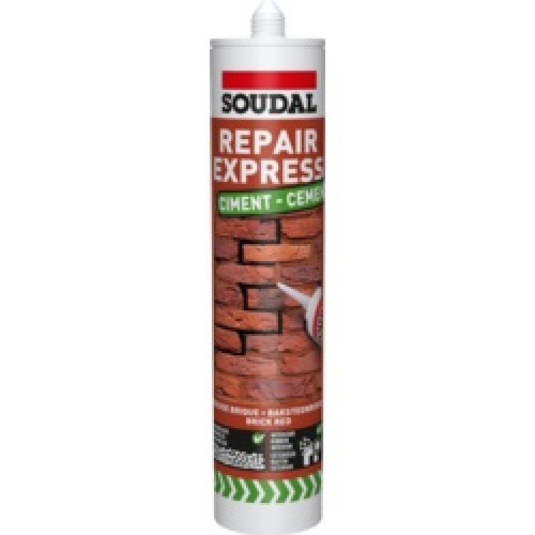 Soudal Repair Express Cement (290Ml) (Brick Red)