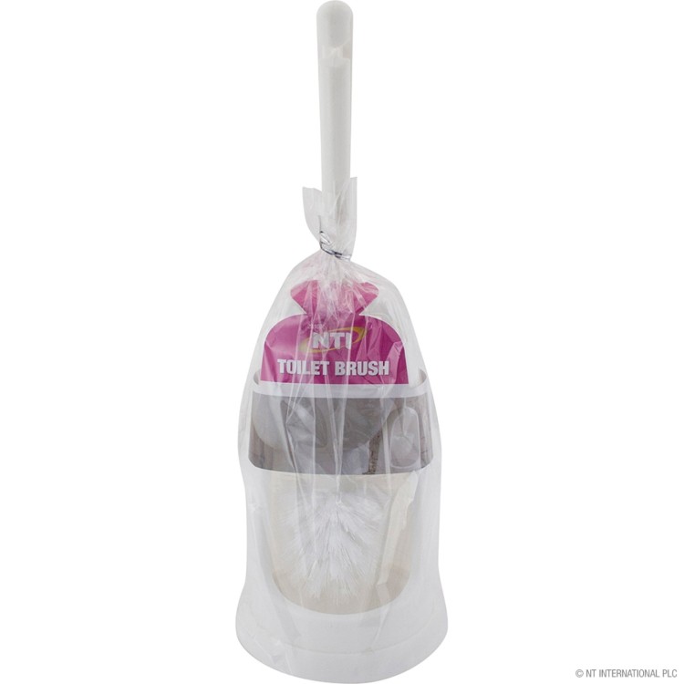  Prima Toilet Brush With Holder - White