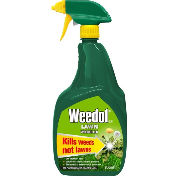 Weedol Lawn Weedkiller 800ml Gun
