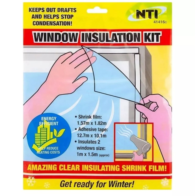 Window Insulation Clear Film Kit