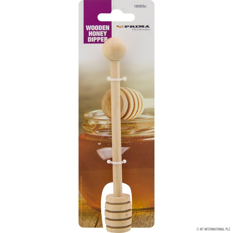  Prima Wooden Honey Dipper On Card