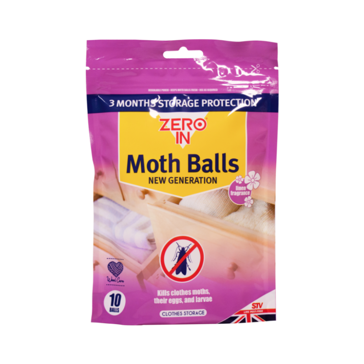 Zero In Moth Balls 10 Balls